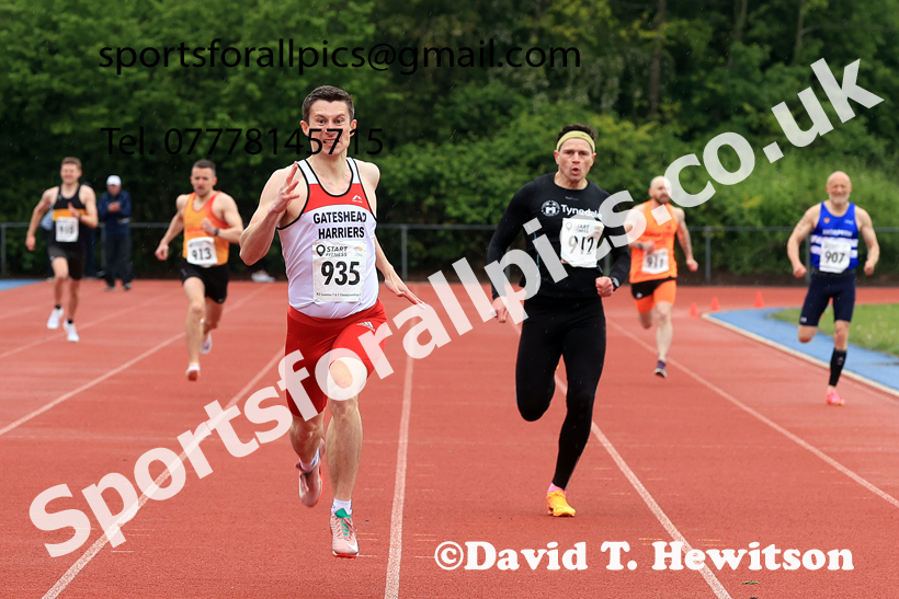 400 metres, 2026 North Eastern Track and Field Champs, Shildon, County Durham. Photo: David T. Hewitson/Sports for All Pics
